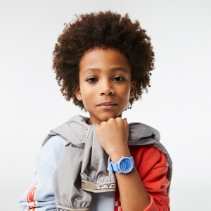 Lacoste.12.12 Kids Quartz Blue Round Dial Kid's Watch 