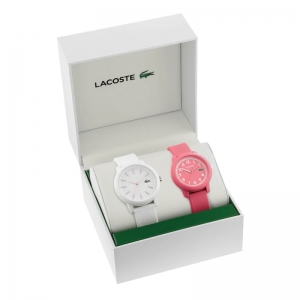 Women's Lacoste L.12.12 Quartz White Round Dial Watch
