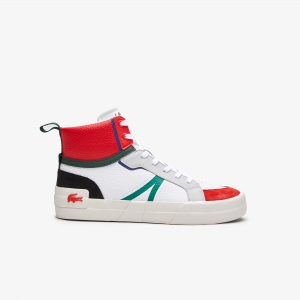 Men's Lacoste L004 Mid Leather Sneakers
