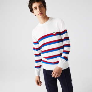 Men's Made in France Striped Organic Cotton Sweater