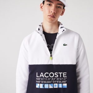 Men's Lacoste SPORT Reversible Water-Repellent Tennis Jacket