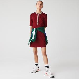 Women's Stretch Cotton Pique Polo Dress