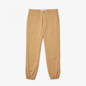 Lacoste Men's Regular Fit Stretch Cotton Trouser