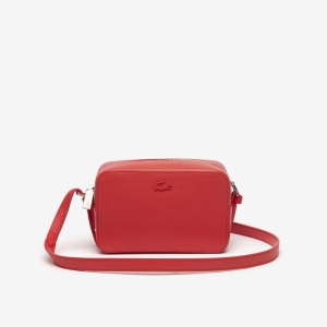 Unisex Chantaco Pique Leather Small Shoulder Bag