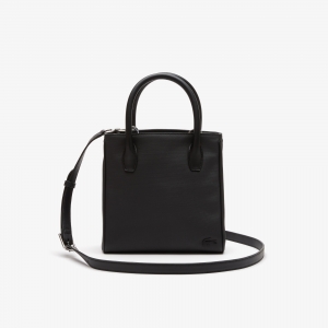 Women's Lacoste Detachable Strap Zip Shopping Bag