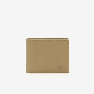 Men's Chantaco Pique Leather 3 Card Wallet