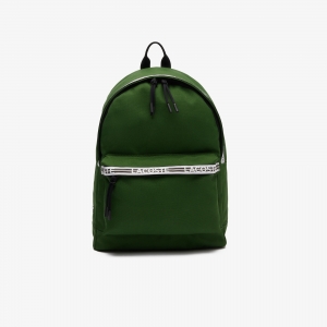 Men's Lacoste Neocroc Backpack with Zipped Logo Straps