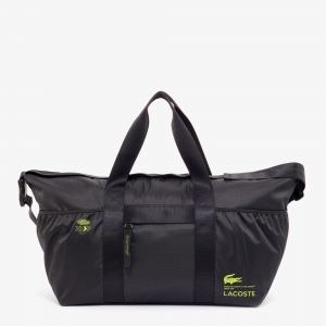 Unisex Lacoste Contrast Branded Weekend Bag