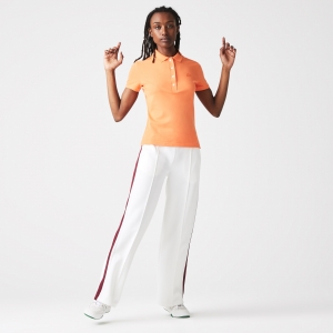Women's Lacoste Stretch Cotton Pique Polo Shirt