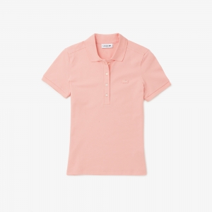 Lacoste slim fit polo shirt in stretch cotton piqué