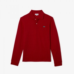 Men's Lacoste Classic Fit Speckled Print Polo