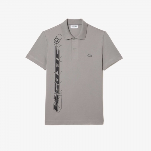 Men's Lacoste 3D Branded Polo Shirt