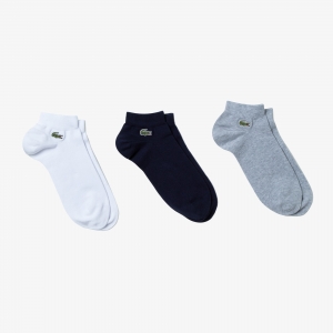 Unisex Lacoste SPORT Low-Cut Socks Three-Pack