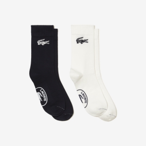 Unisex 2-pack Lacoste French Made Organic Cotton Socks