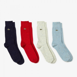 Unisex Lacoste Flecked Jersey Socks