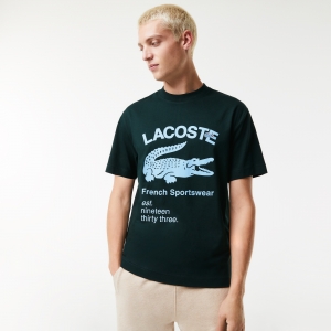 Men's Lacoste Relaxed Fit Crocodile T-Shirt