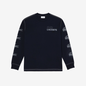 Unisex Lacoste Loose Fit Croc T-Shirt