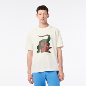 Men's Lacoste x Netflix Organic Cotton T-shirt