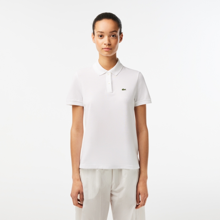 Women's Lacoste Regular Fit Soft Cotton Petit Pique Polo Shirt